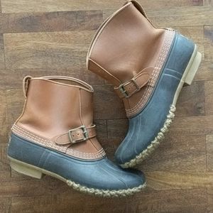 LL Bean Boots (duck boots) with buckle